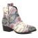 boots blanc rose multi mode femme automne hiver vue 1