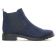 boots élastiquées bleu marine mode femme automne hiver vue 2