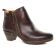 low boots marron bordeaux mode femme automne hiver vue 1
