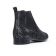 boots élastiquées gris noir mode femme automne hiver vue 7