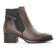 boots élastiquées marron gris mode femme automne hiver vue 2