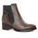 boots élastiquées marron gris mode femme automne hiver vue 1