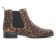 boots élastiquées marron leopard mode femme automne hiver vue 2