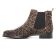 boots élastiquées marron leopard mode femme automne hiver vue 3