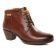 bottines à lacets marron mode femme automne hiver vue 1