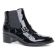 boots élastiquées noir vernis mode femme automne hiver vue 1