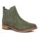 boots élastiquées vert kaki mode femme automne hiver vue 1