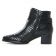 boots Jodhpur croco noir mode femme automne hiver vue 3