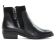 boots noir velours mode femme automne hiver vue 2