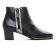 boots noir mode femme automne hiver vue 2