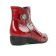 boots rouge vernis mode femme automne hiver vue 7
