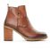 boots talon marron mode femme automne hiver vue 2