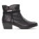 boots talon noir mode femme automne hiver vue 2