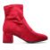 boots talon rouge rose mode femme automne hiver vue 2