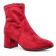 boots talon rouge rose mode femme automne hiver vue 1