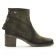 boots vert kaki mode femme automne hiver vue 2