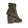 boots vert kaki mode femme automne hiver vue 7