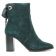 boots vert mode femme automne hiver vue 2