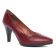 escarpins confort bordeaux mode femme automne hiver vue 1