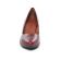 escarpins confort bordeaux mode femme automne hiver vue 6