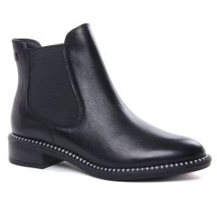 Chaussures femme hiver 2020 - boots élastiquées tamaris noir