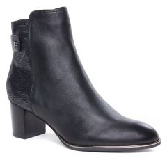 Chaussures femme hiver 2020 - boots talon fugitive noir