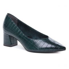 Chaussures femme hiver 2020 - escarpins confort tamaris vert croco