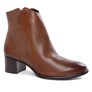 boots marron même style de chaussures en ligne pour femmes que les  Rieker