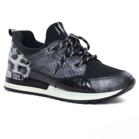 Tennis Et Baskets Mode Remonte R2503-45 Graphite, vue principale de la chaussure femme