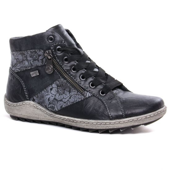 Tennis Et Baskets Mode Remonte R1497-45 Schwarz, vue principale de la chaussure femme