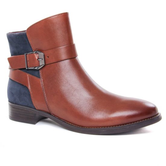 Bottines Et Boots Caprice 25331 Cognac Ocean, vue principale de la chaussure femme