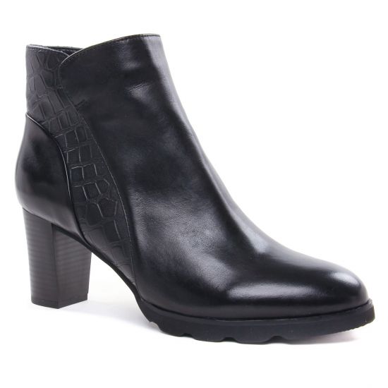Bottines Et Boots Regarde Le Ciel Patricia-49 Noir, vue principale de la chaussure femme