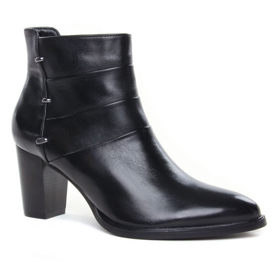 Bottines Et Boots Regarde Le Ciel Julia-07 Black, vue principale de la chaussure femme