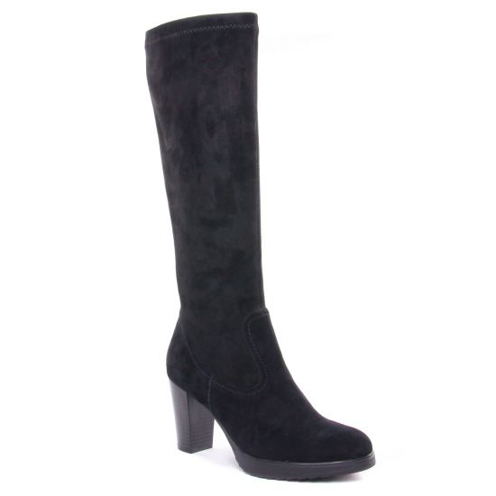 Bottes Emilie Karston Vaxon Noir, vue principale de la chaussure femme
