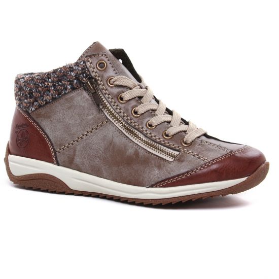 Tennis Et Baskets Mode Rieker L5223-24 Brandy, vue principale de la chaussure femme
