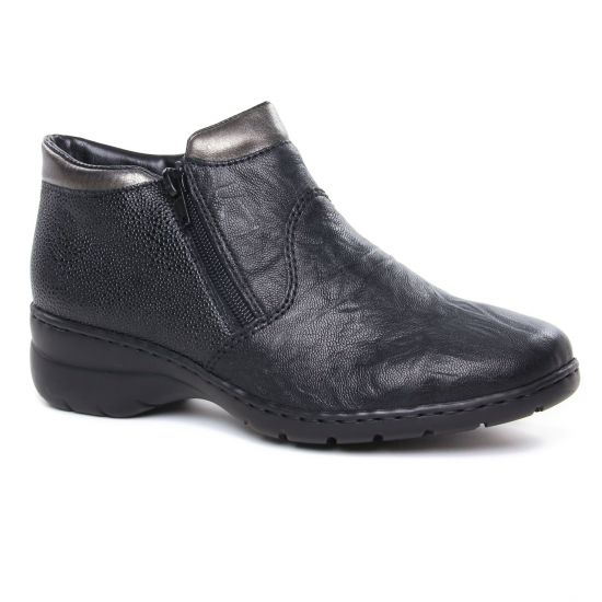 Bottines Et Boots Rieker L4363-00 Schwarz, vue principale de la chaussure femme