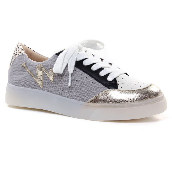 Tennis Et Baskets Mode Vanessa Wu BK 2164 Or, vue principale de la chaussure femme