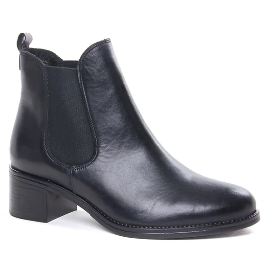 Bottines Et Boots Scarlatine 99120 B Noir, vue principale de la chaussure femme