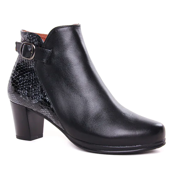 Bottines Et Boots Karston Air Tucko Noir, vue principale de la chaussure femme