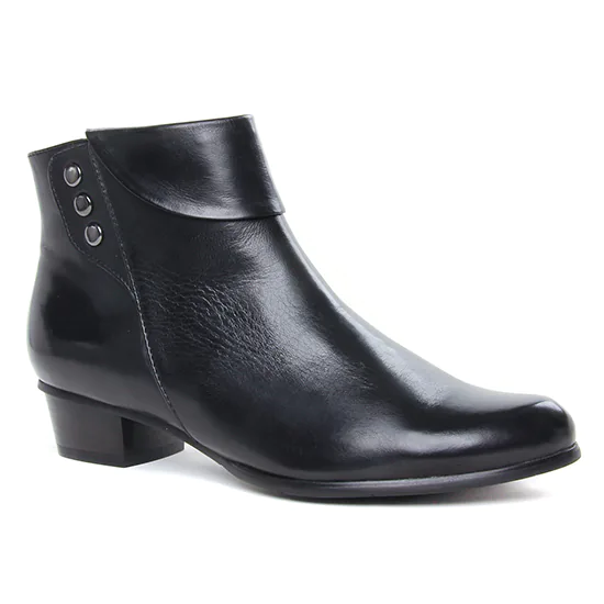 Bottines Et Boots Regarde Le Ciel Stefany-186 Black, vue principale de la chaussure femme