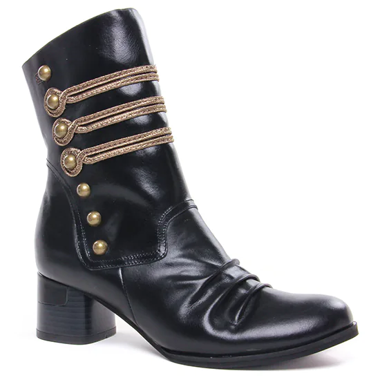 Bottines Et Boots Mamzelle Musco Noir, vue principale de la chaussure femme