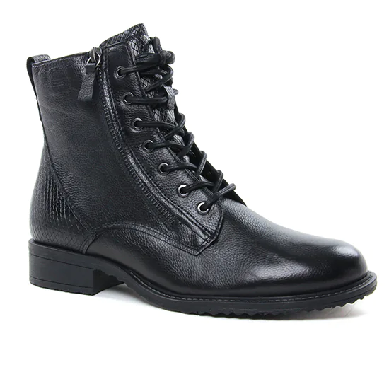 Bottines Et Boots Tamaris 25211 Black Snake, vue principale de la chaussure femme