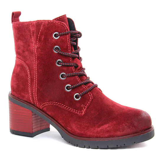 Bottines Et Boots Marco Tozzi 25202 Red, vue principale de la chaussure femme
