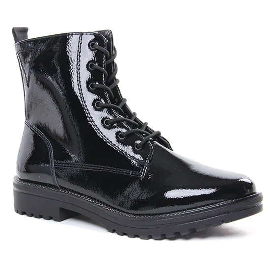 Bottines Et Boots Tamaris 25209 Black Patent, vue principale de la chaussure femme