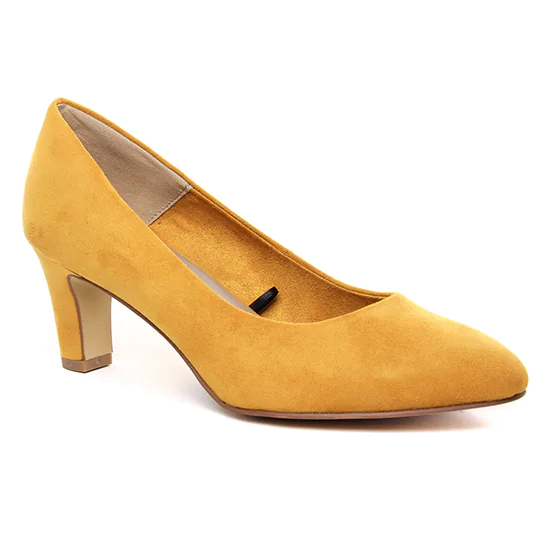 Escarpins Tamaris 22418 Mustard, vue principale de la chaussure femme