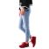 baskets mode rouge mode femme automne hiver vue 8