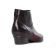 boots noir bordeaux mode femme automne hiver vue 7