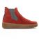 boots élastiquées rouge brique mode femme automne hiver vue 2