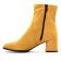 boots talon jaune mode femme automne hiver vue 3
