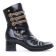 boots talon noir or mode femme automne hiver vue 2